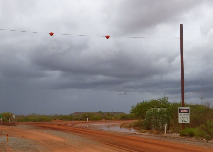 Mining Vehicle Interactions With Power Lines