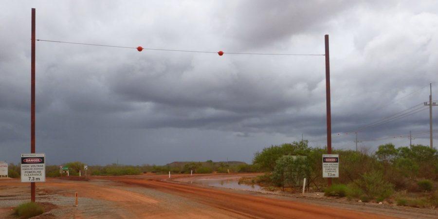 Mining Vehicle Interactions With Power Lines