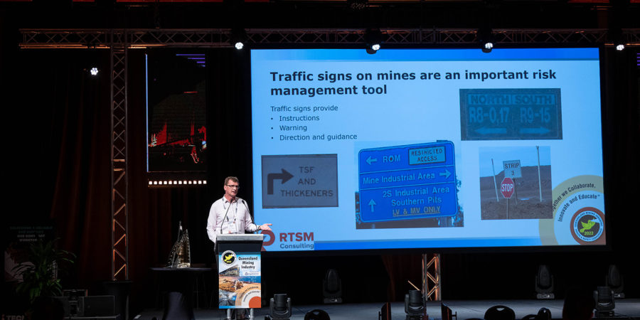 Traffic Signs and Mining Road Safety